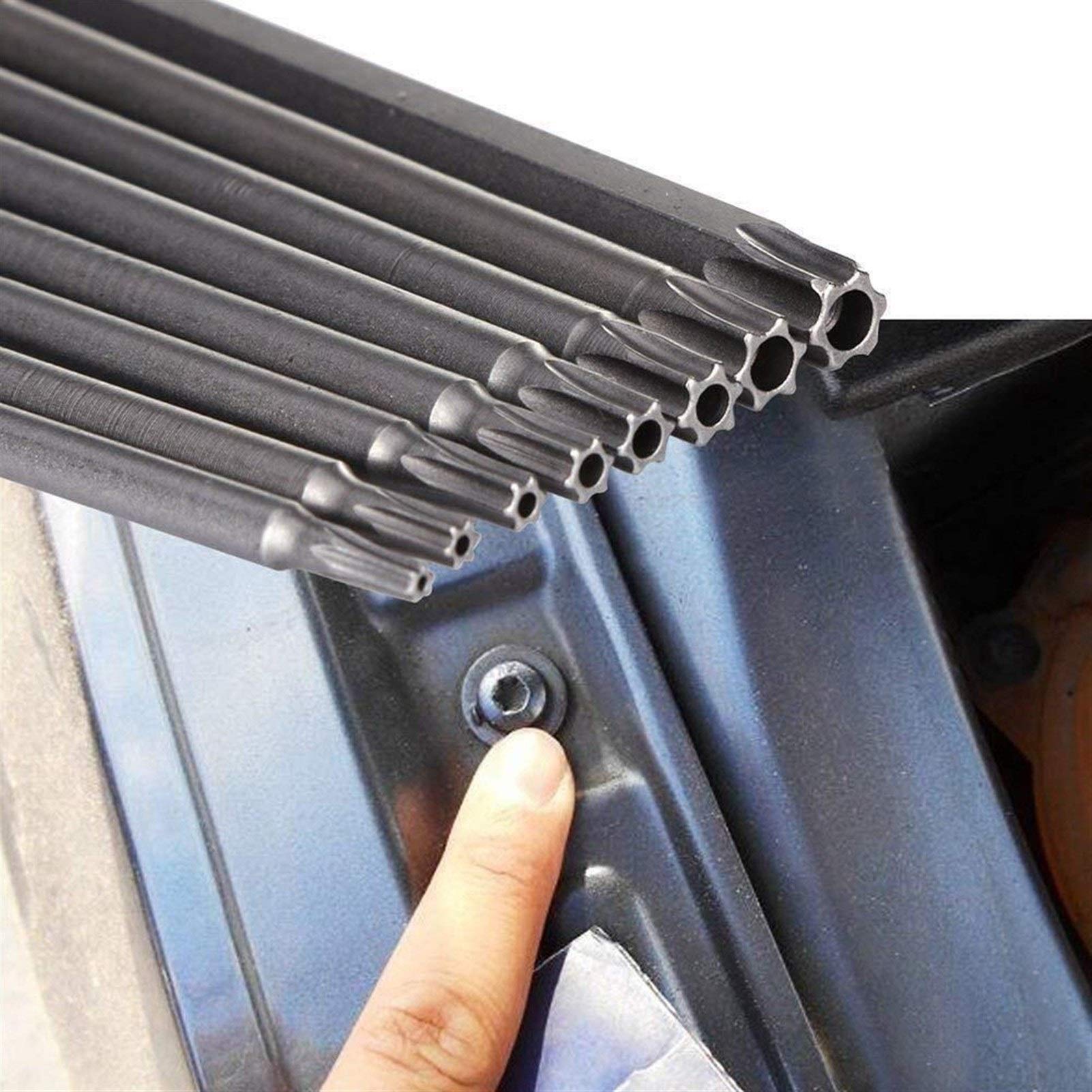 Zestaw wkrętaków magnetycznych o długości 100 mm, 25 szt., 4 cale, zestaw wkrętaków, elektronarzędzi