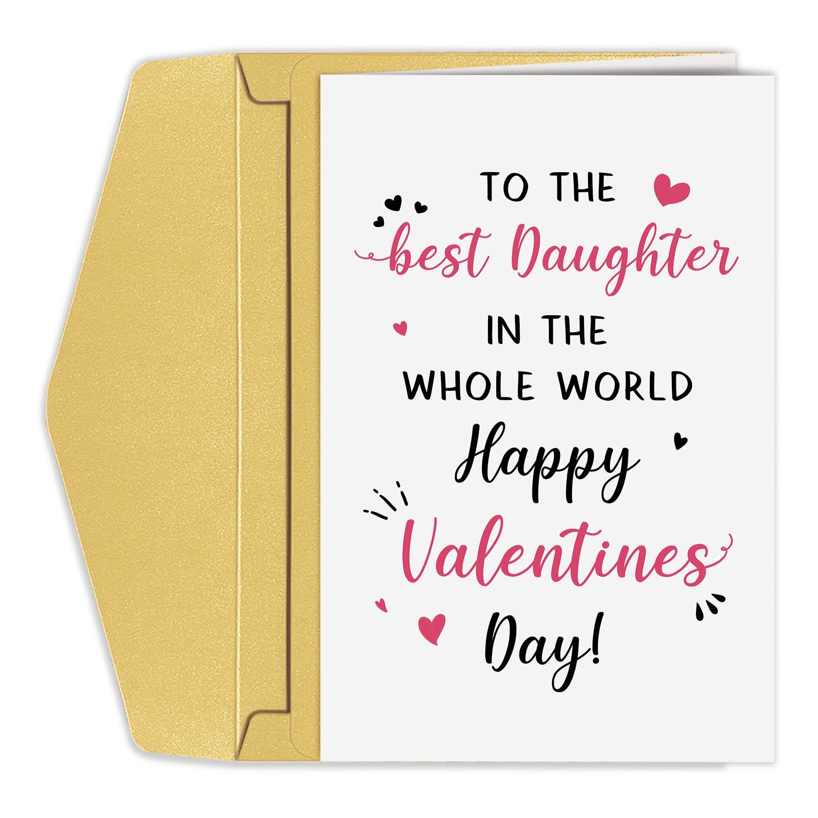 Amazon.com : Sweet Poem Valentine's Day Card for Daughter, Funny ...