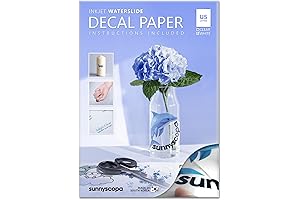 Blinggasm Waterslide Decal Paper for Inkjet Printers