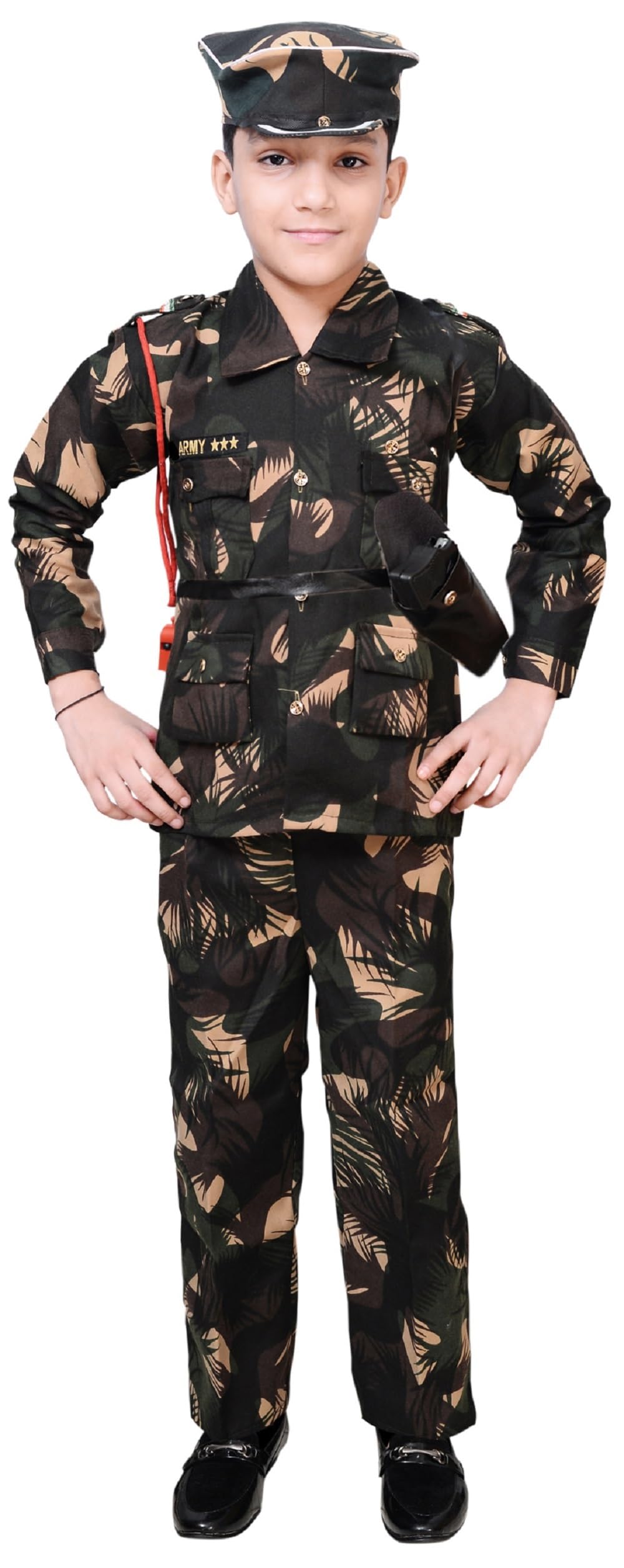 RIZART Cotton Blend Kids Army Military IPS Costume Dress For Boys & Girls 10-11-ARMY-SIZE-42 (B0D7QHJSBS) Amazon Price History, Amazon Price Tracker