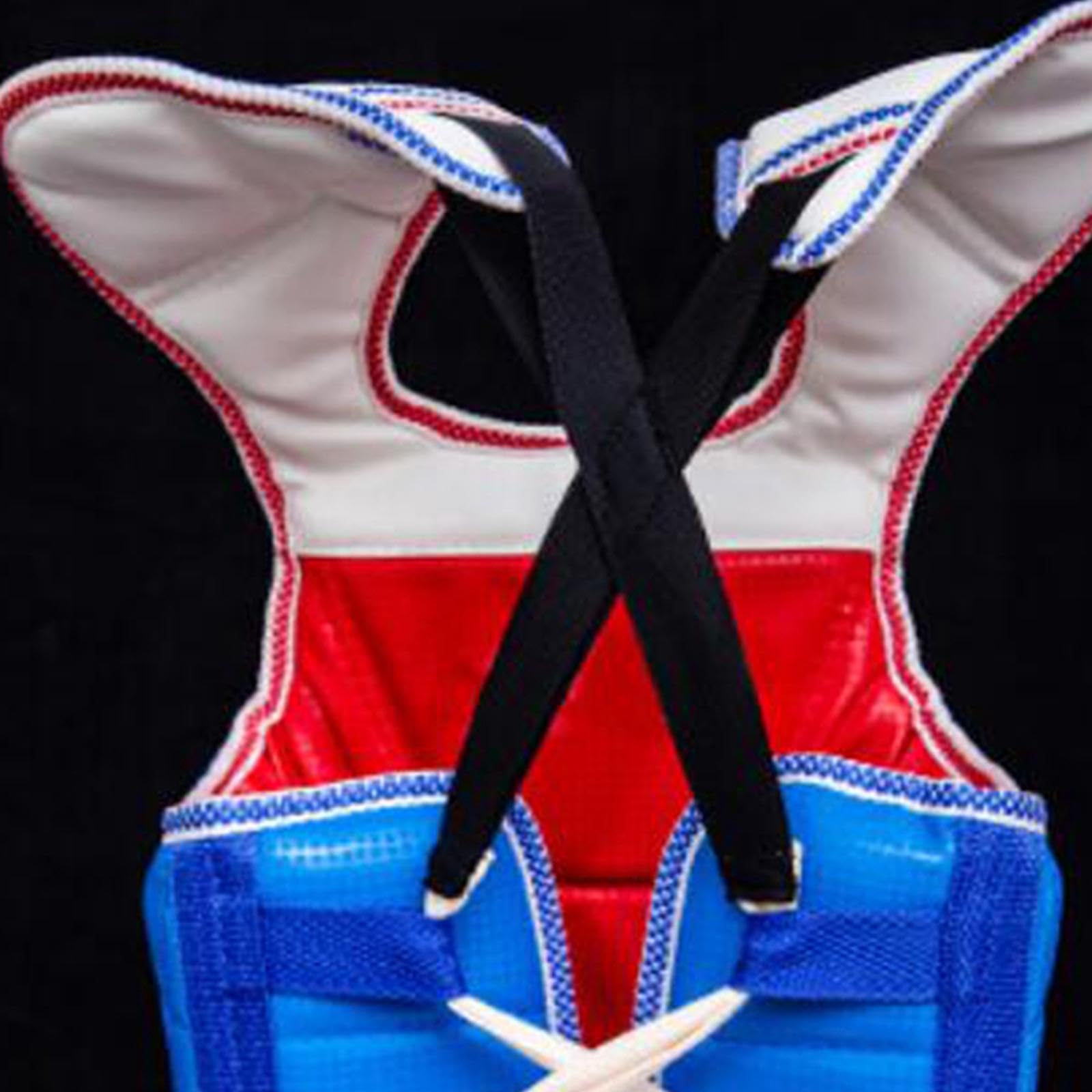 Taekwondo Set Protezioni Karate Kickboxing con Casco Imbottito Guantoni Pettorina E Parastinchi Regolabili PU Adatto a Bambini Adulti Prat