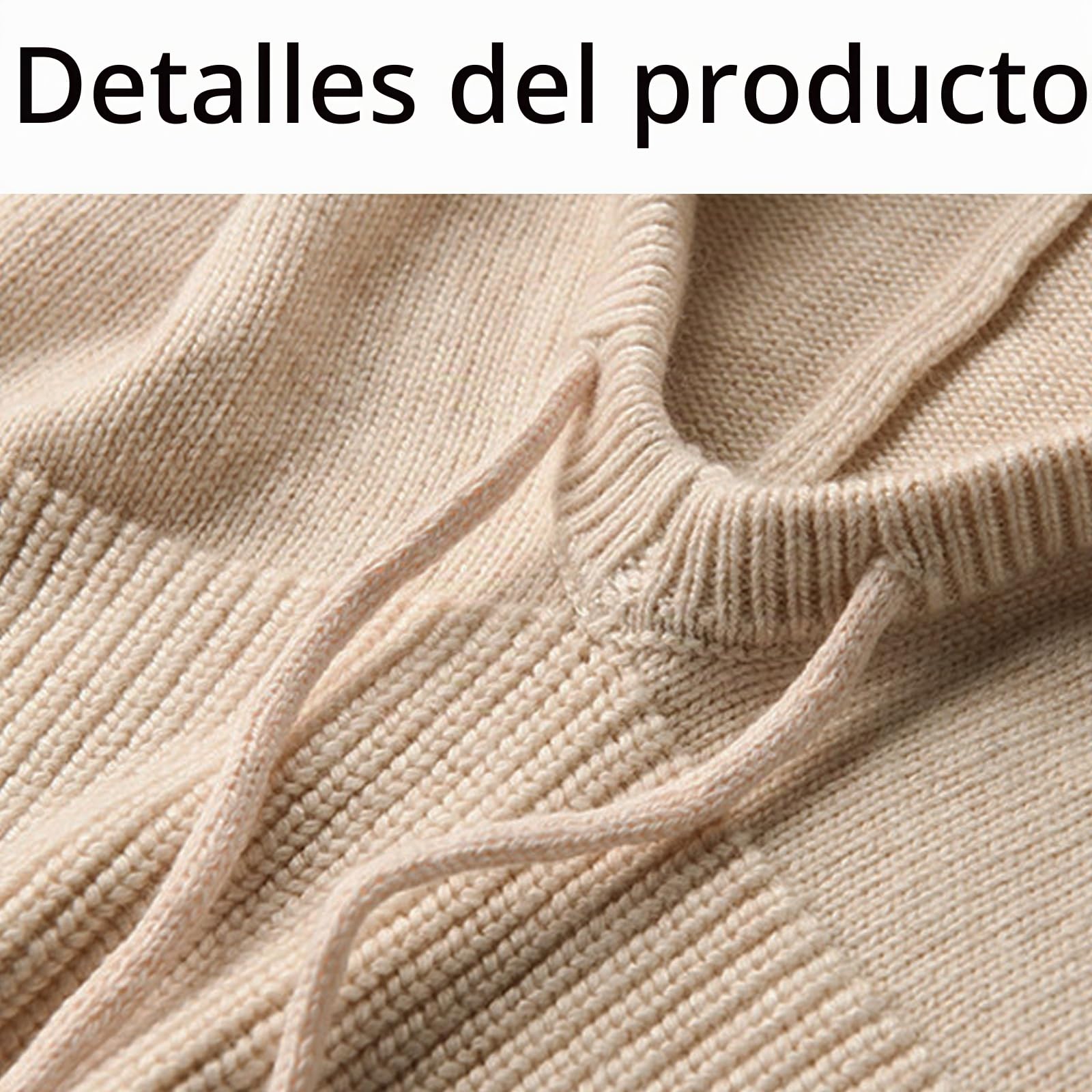 GWAWG Sombreros de invierno,Mujeres Balaclava tejer, Bufanda con capucha caliente con cordón, Sombrero con capucha de punto Hatbalaclava, Sombrero de Balaclava para las mujeres