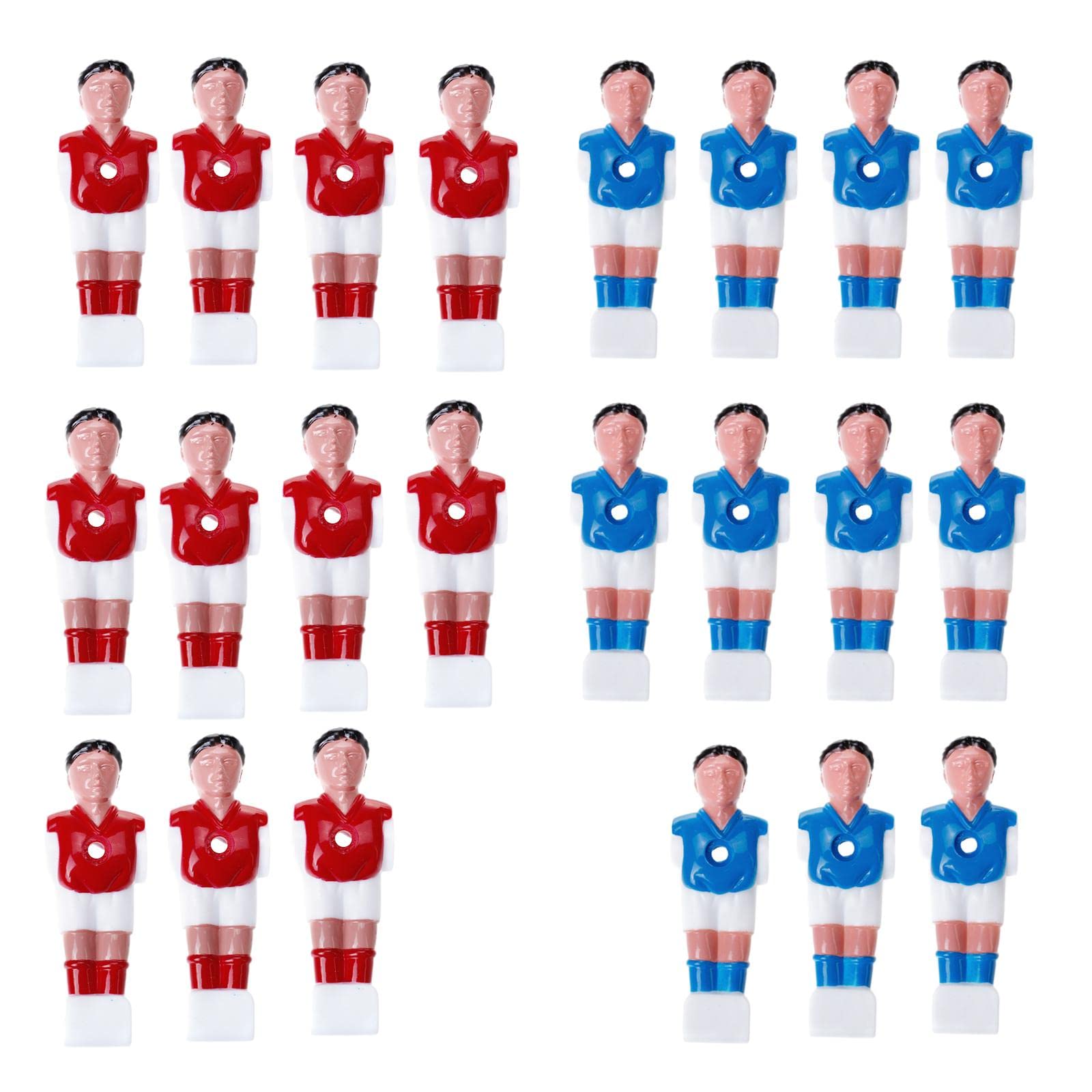 LOOM TREE 22 Pieces Foosball Man Red & Blue