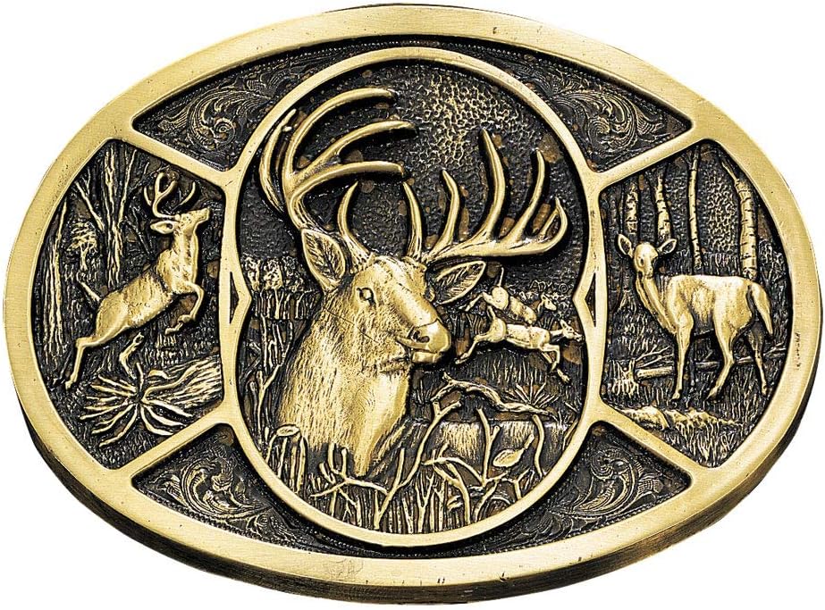 Montana Silversmiths Outdoor Wildlife Series Attitude Western Belt Buckle