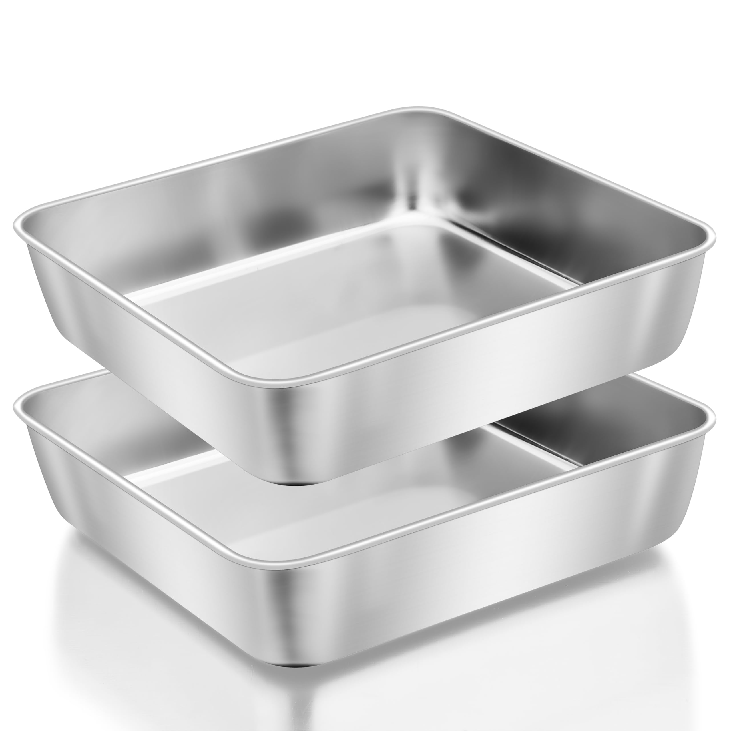 Herogo 9 x 9 x 2 Inch Baking Pan Set of 2