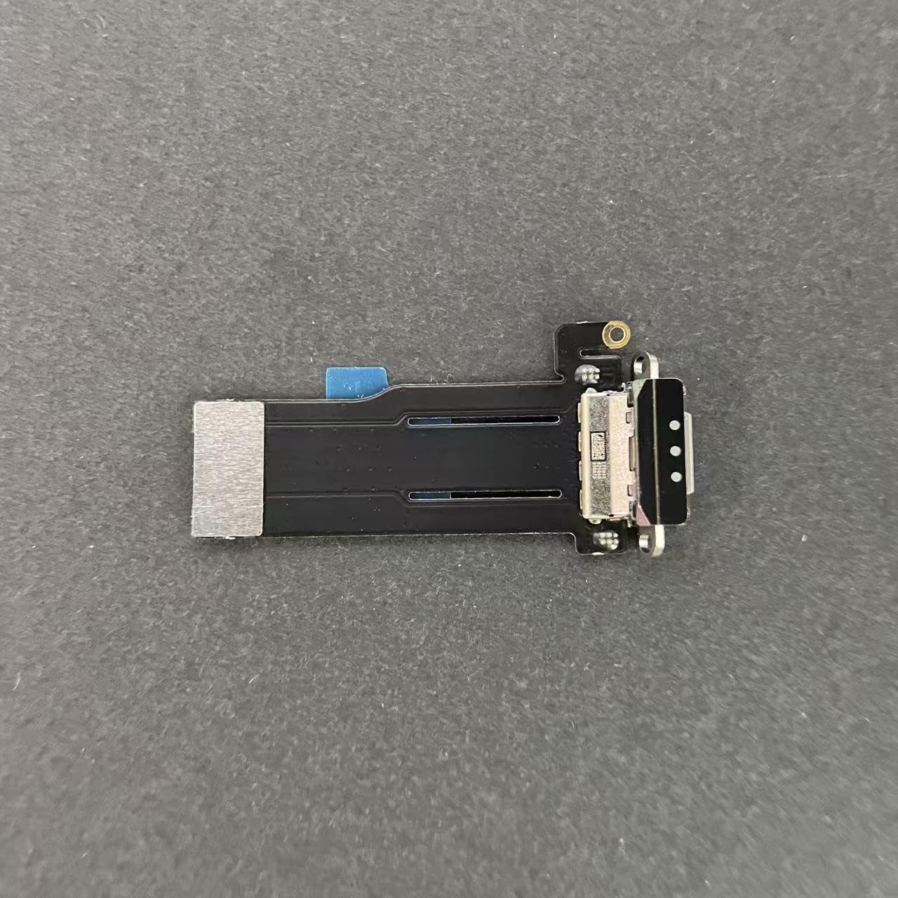 Dedyel Dock Connector Compatible with iPad Pro 13 inch (M4) A2925 A2926 A3007 2024 Charging Port Assembly Flex Cable (Black)