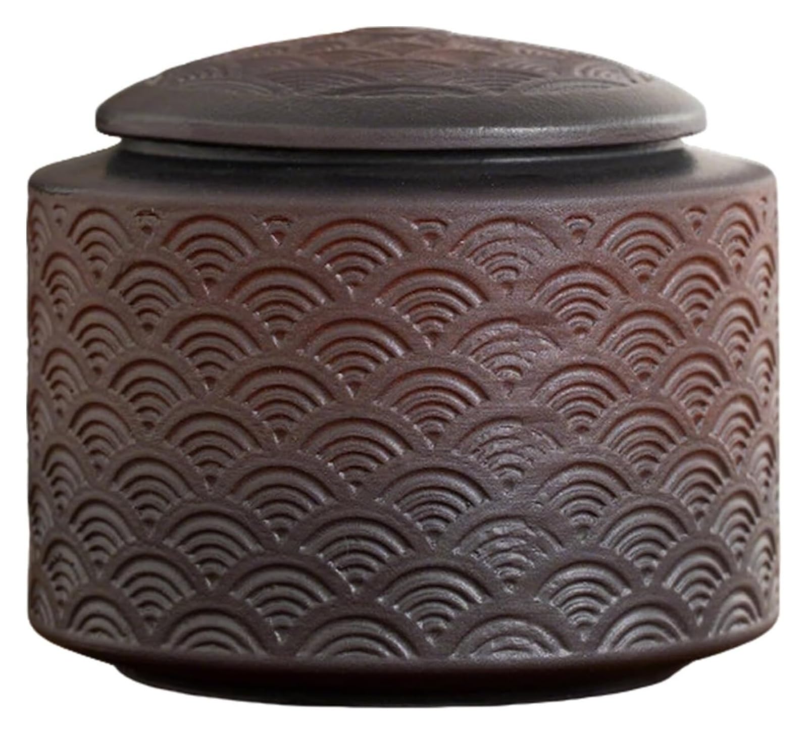 DQZRTUECA Ceramic Tea Caddy with Lid