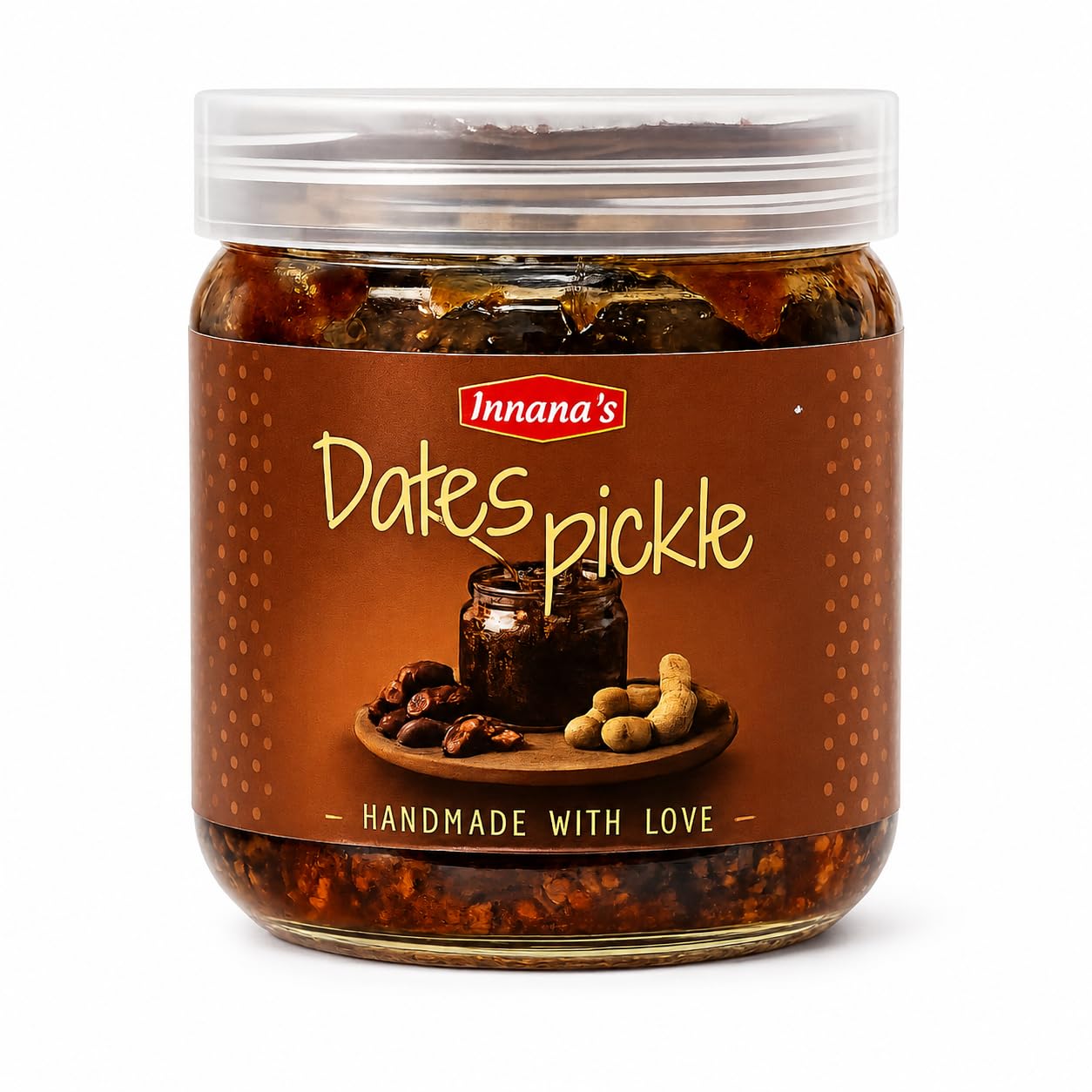 Innana's Premium Authentic Kerala Dates Achar (300g) | Homemade Sweet & Sour Traditional Dates Pickle | 100% Natural, No Added Preservatives | Handmade with Love-picture-10
