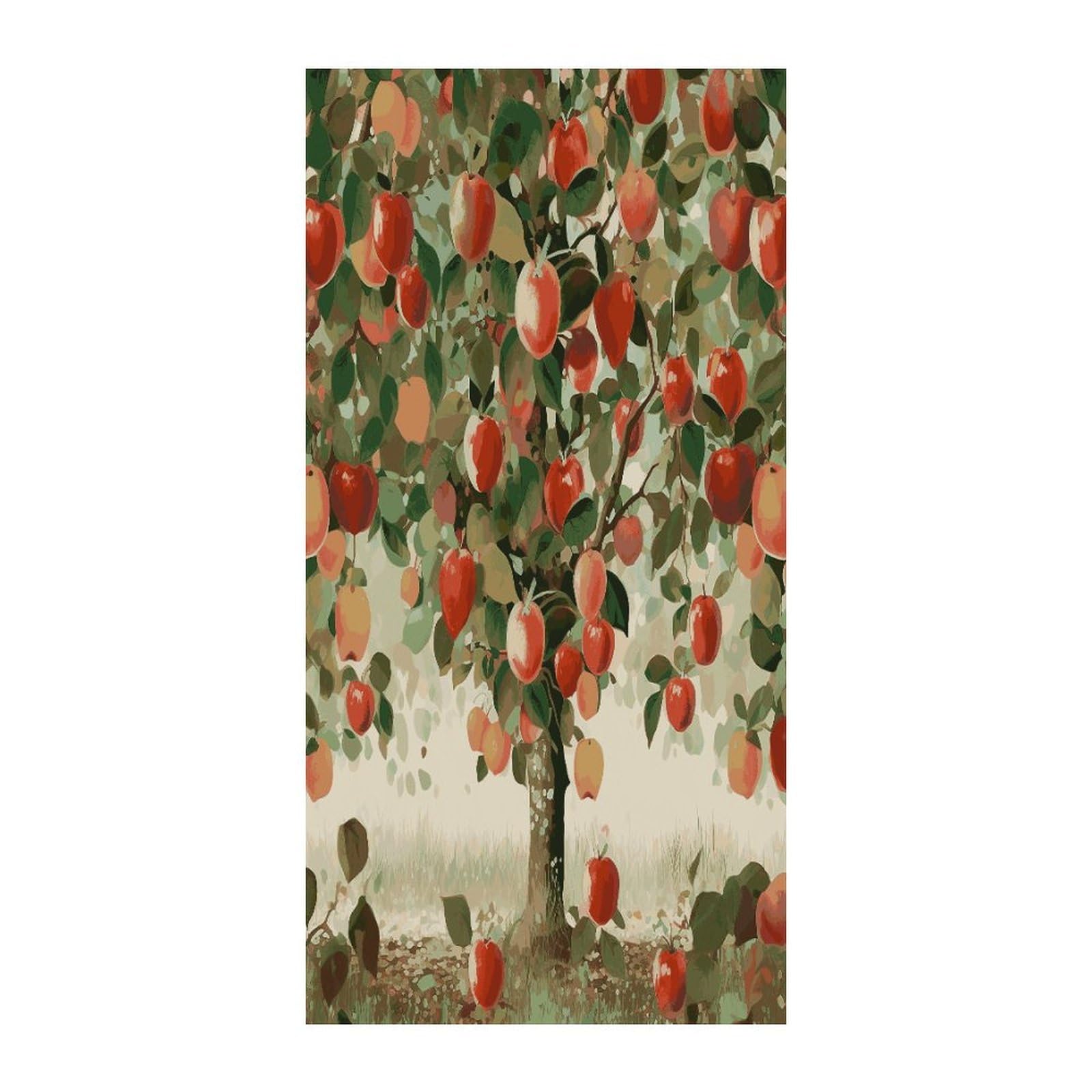Fekiloot Style Fruit Under The Tree Door Curtain Room Divider Curtains