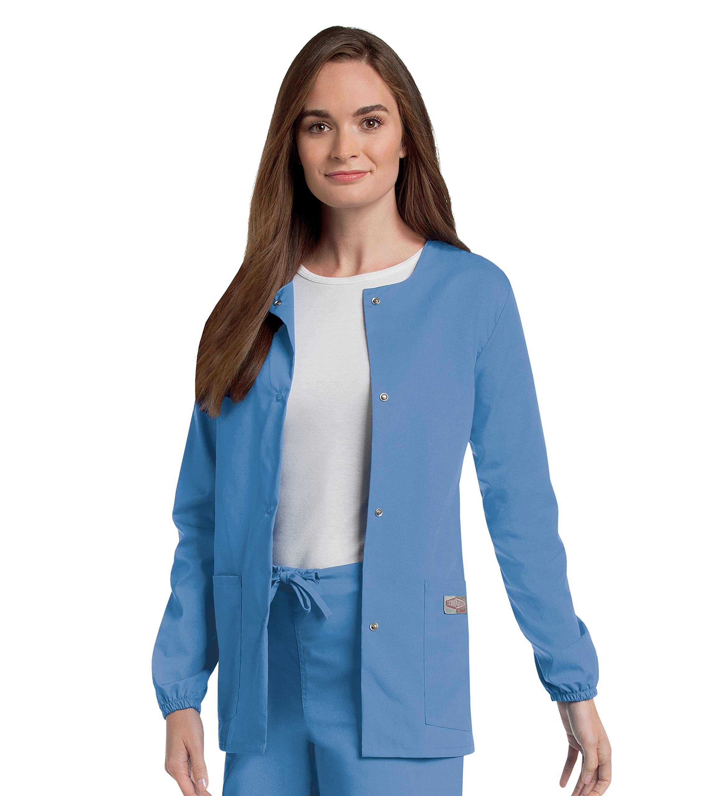 LandauScrubZone 75221 Warm-Up Jacket Teal 5