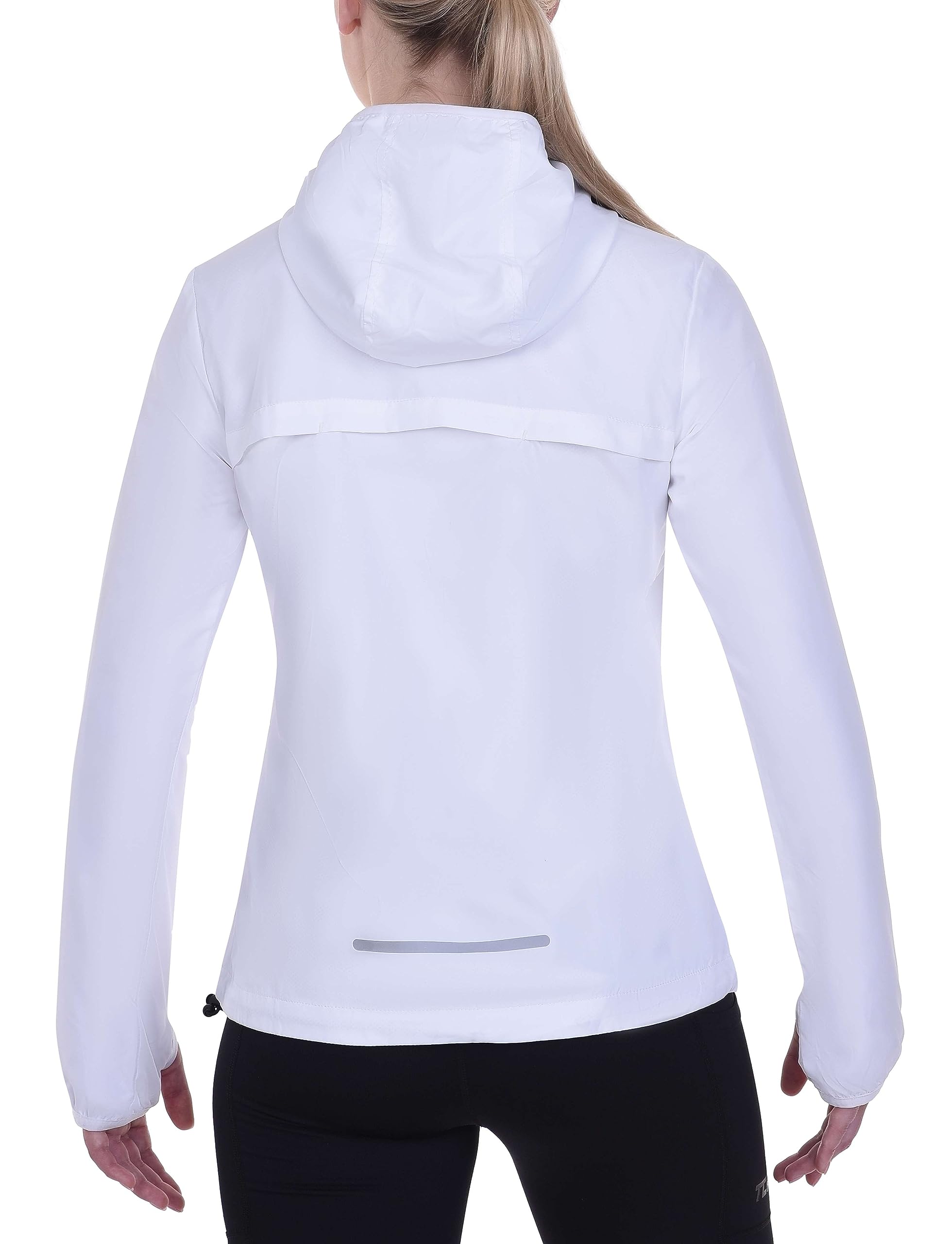 TCA Veste Softshell de Course à Pied pour Femmes. Veste Réfléchissante, Respirante et Compacte avec Poches Zippées