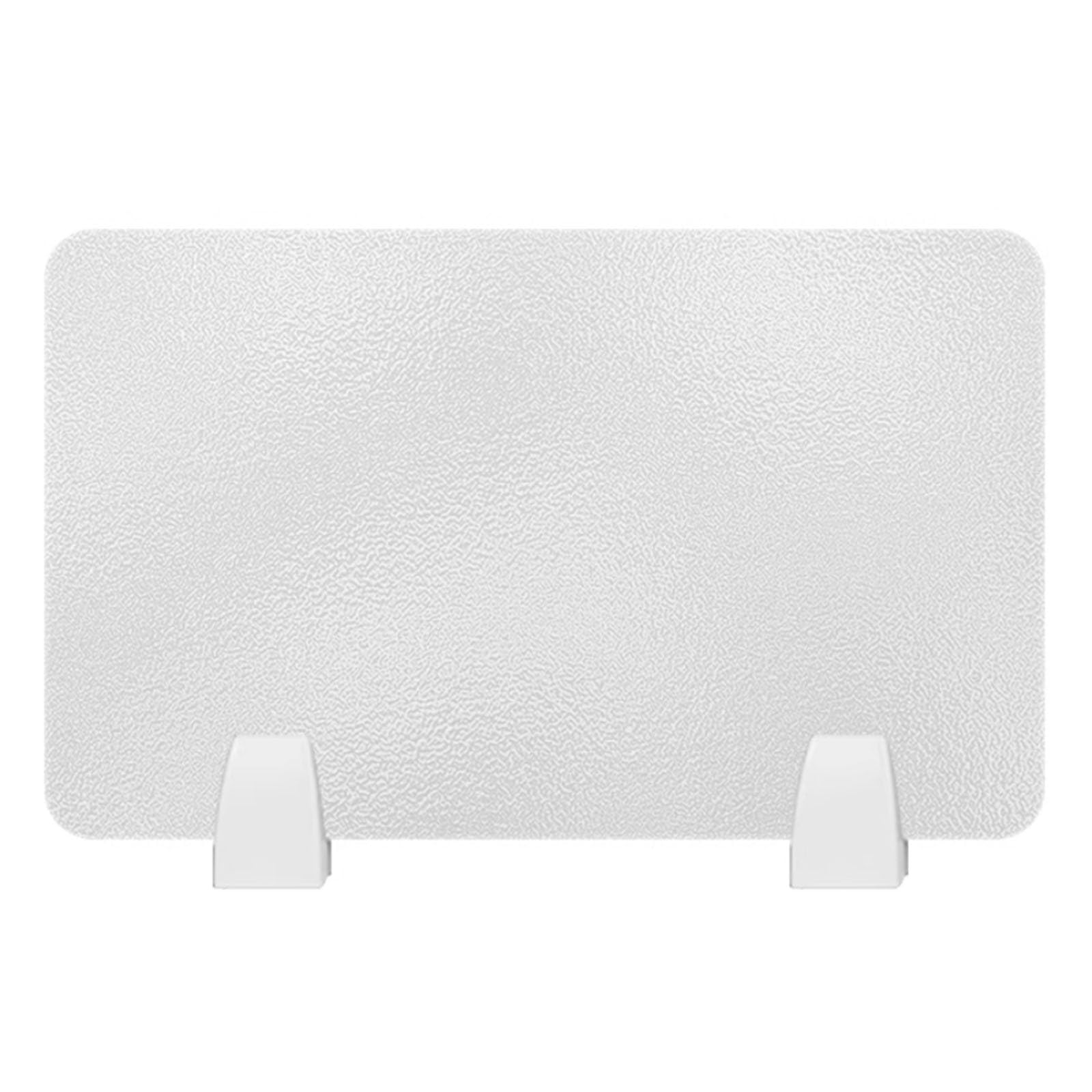 Cloison de bureau acrylique dépoli anti-bruit pour rompre l'isolement sans stress