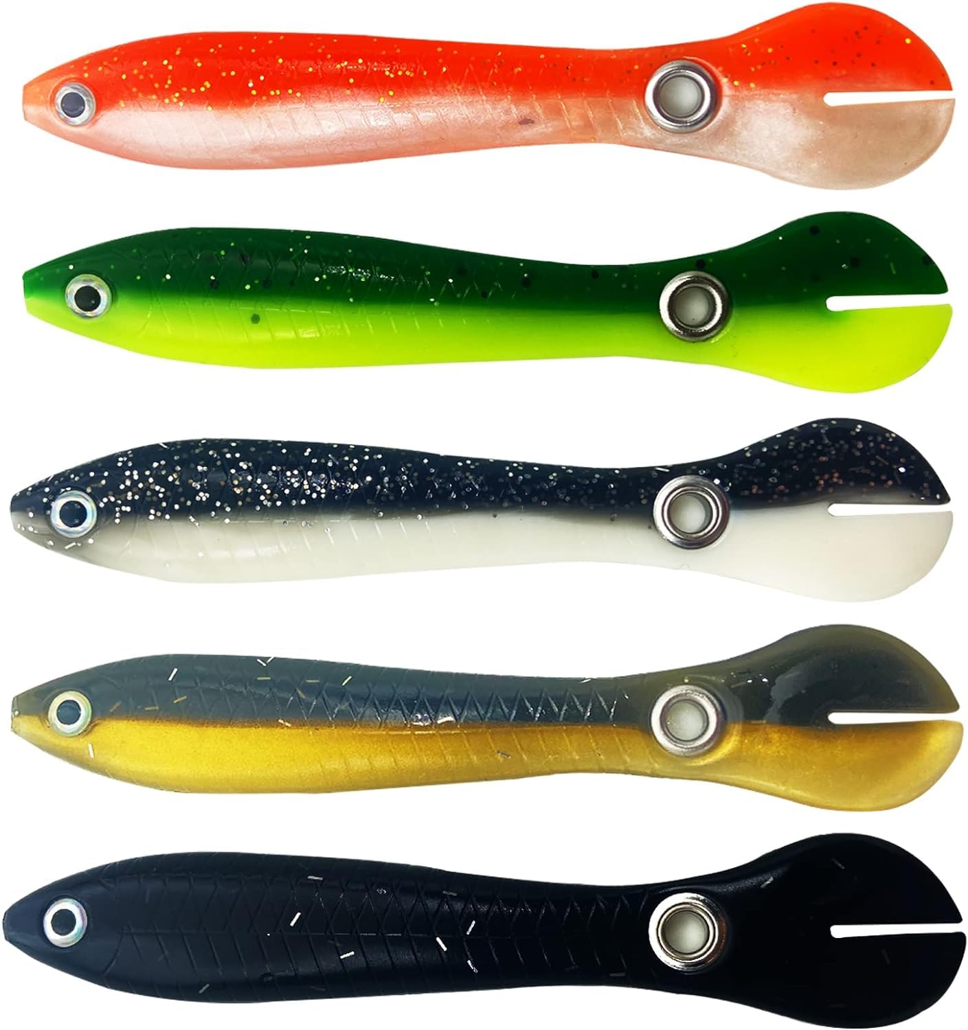 Obtheleg 5Pcs Soft Bionic Fishing Lure Set Bionic Fishing Loach Lures Bait for Saltwater Freshwater Fishing Accessories Gift for Men (B0CP6FM1WH) Amazon Price History, Amazon Price Tracker