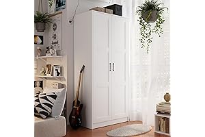 Elegant Wooden Armoire Wardrobe Closet: Enhance Your Bedroom Storage