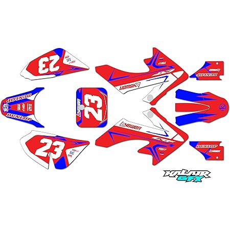 Kit Déco HRC USA Honda CRF 250 - 450 - 2025 - 2026 - Graphics - Foto 9