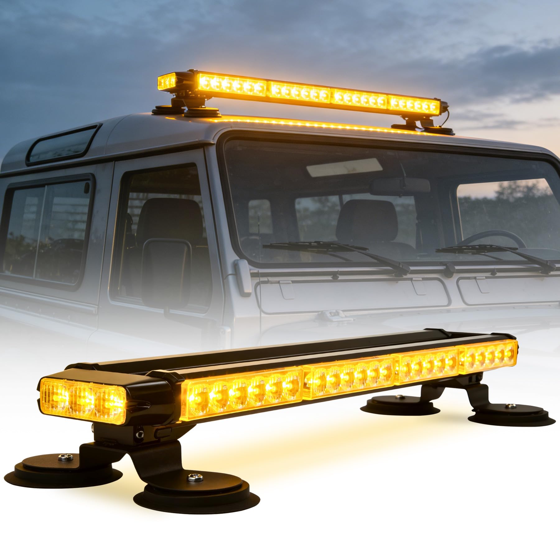 Garosa Lumière stroboscopique d'urgence à LED Lumière stroboscopique