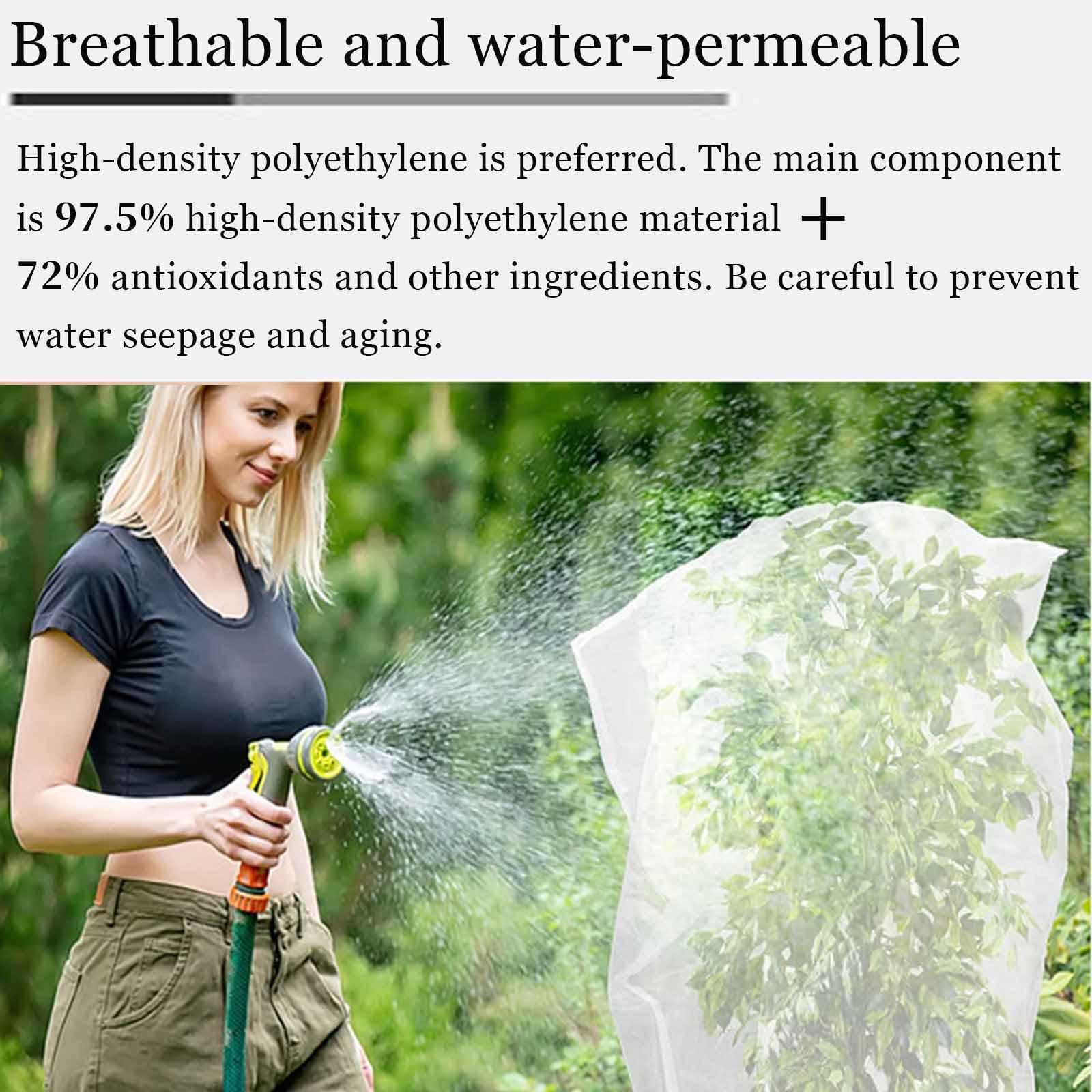 Rete Anti Insetti,Rete Anti Insetti per Orto,Rete di Protezione dagli Insetti,Rete Anti Uccelli,Rete di Protezione delle Piante,Reti Protettive da Giardino,Colture e Serre,1 * 100m