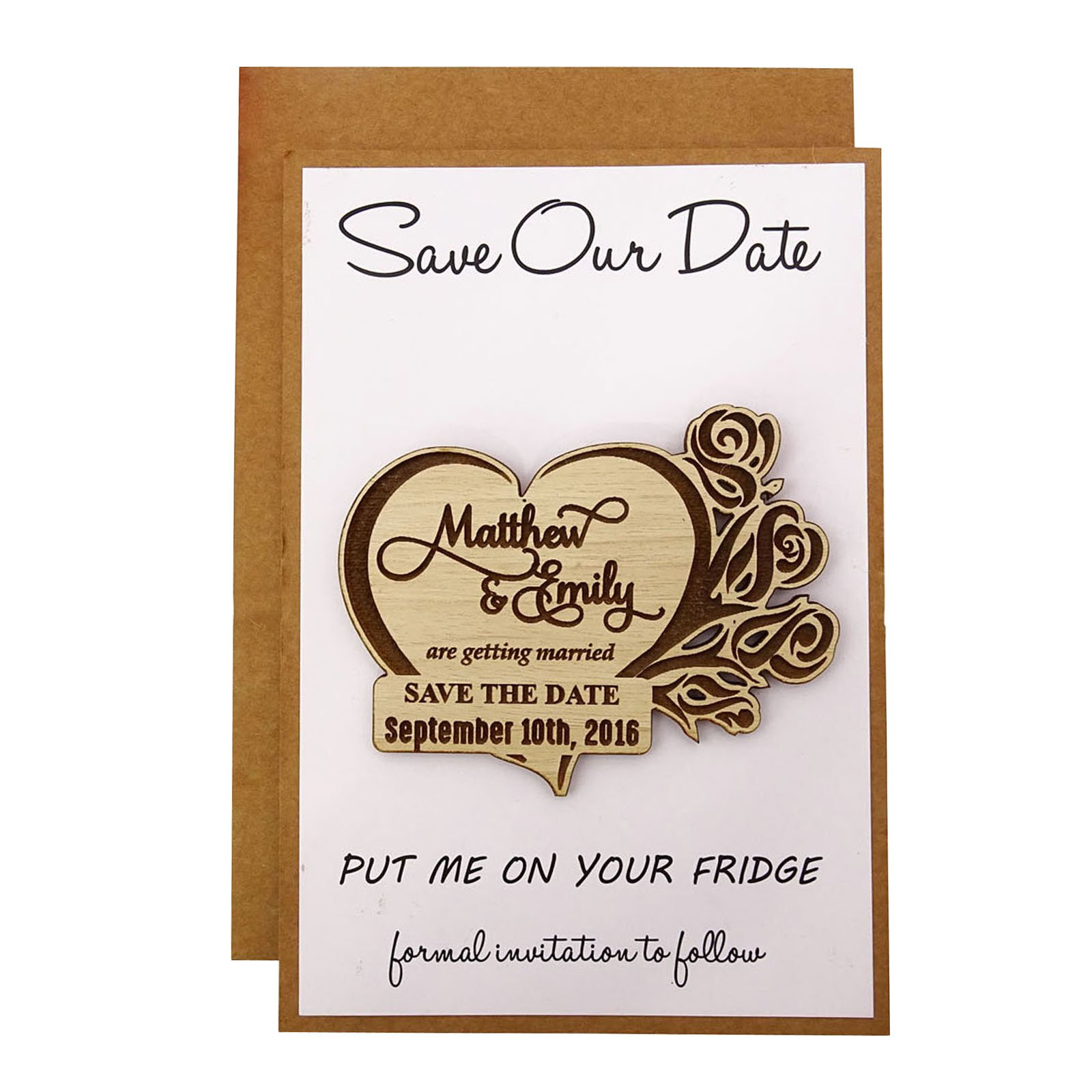 Darling Souvenir Individuelle Gravur Holz Magnet Personalisierte Geschenke 35 Rustikale Hochzeit Abwehr das Holz Magnet