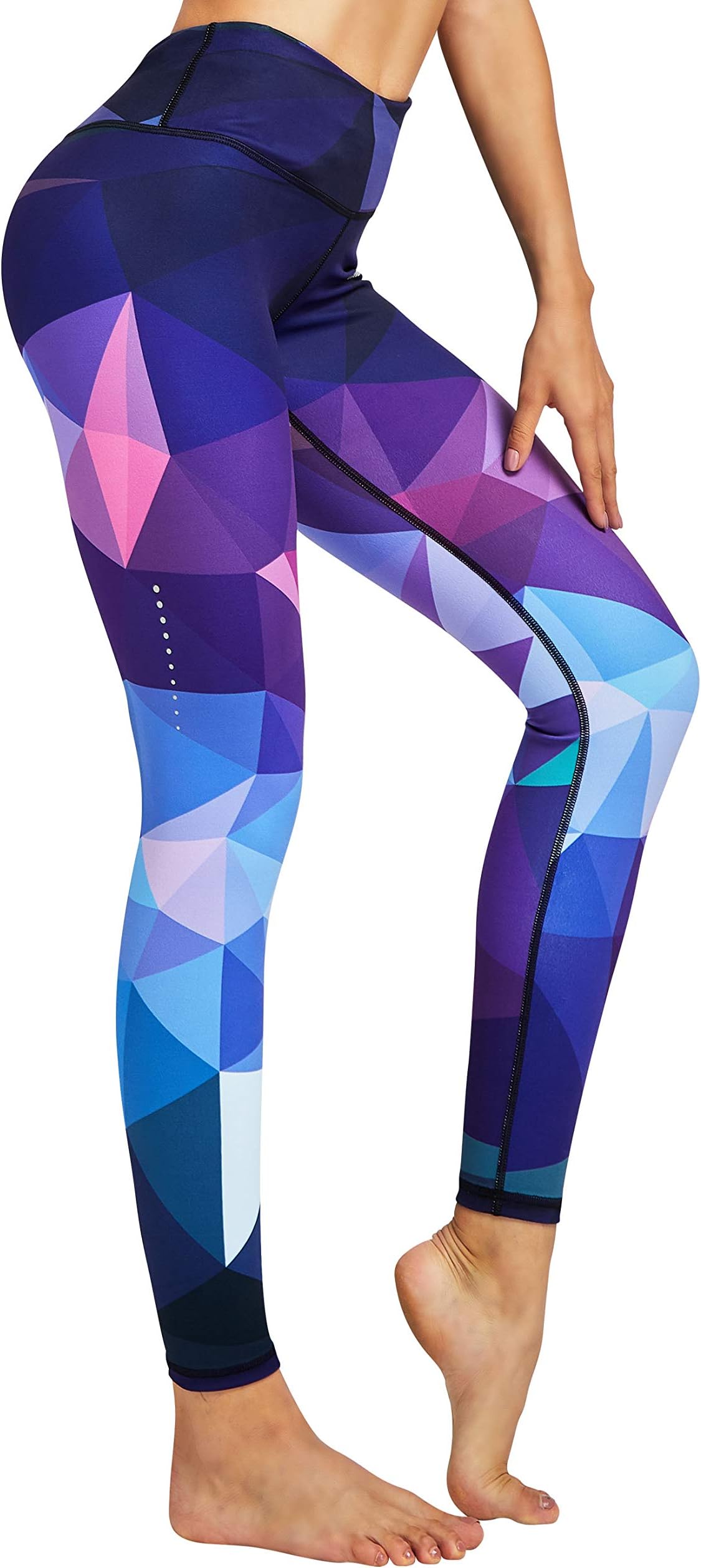 Women Yoga Leggings Running Tights Low Rise Leggings Workout Gym with Hidden Pockets