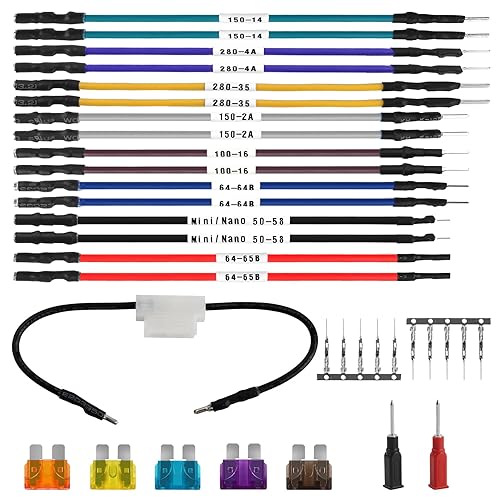 J-35616 TP-300-A Kit de cables de sonda de prueba de terminal compatible con vehículos GM alternativos a EL-35616-300-A, 35616 (34 piezas)