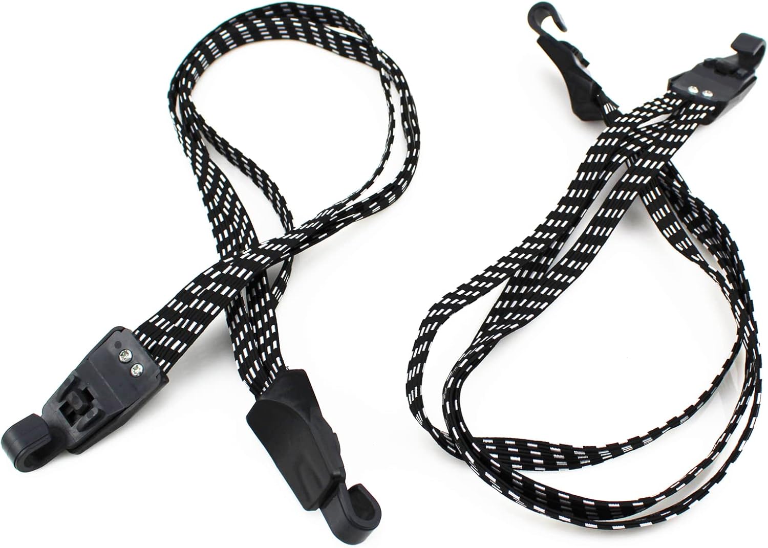 Gad2go 2 Pcs Bike Elastic Strap Bicycle Luggage Fixed Rope with Hook ...
