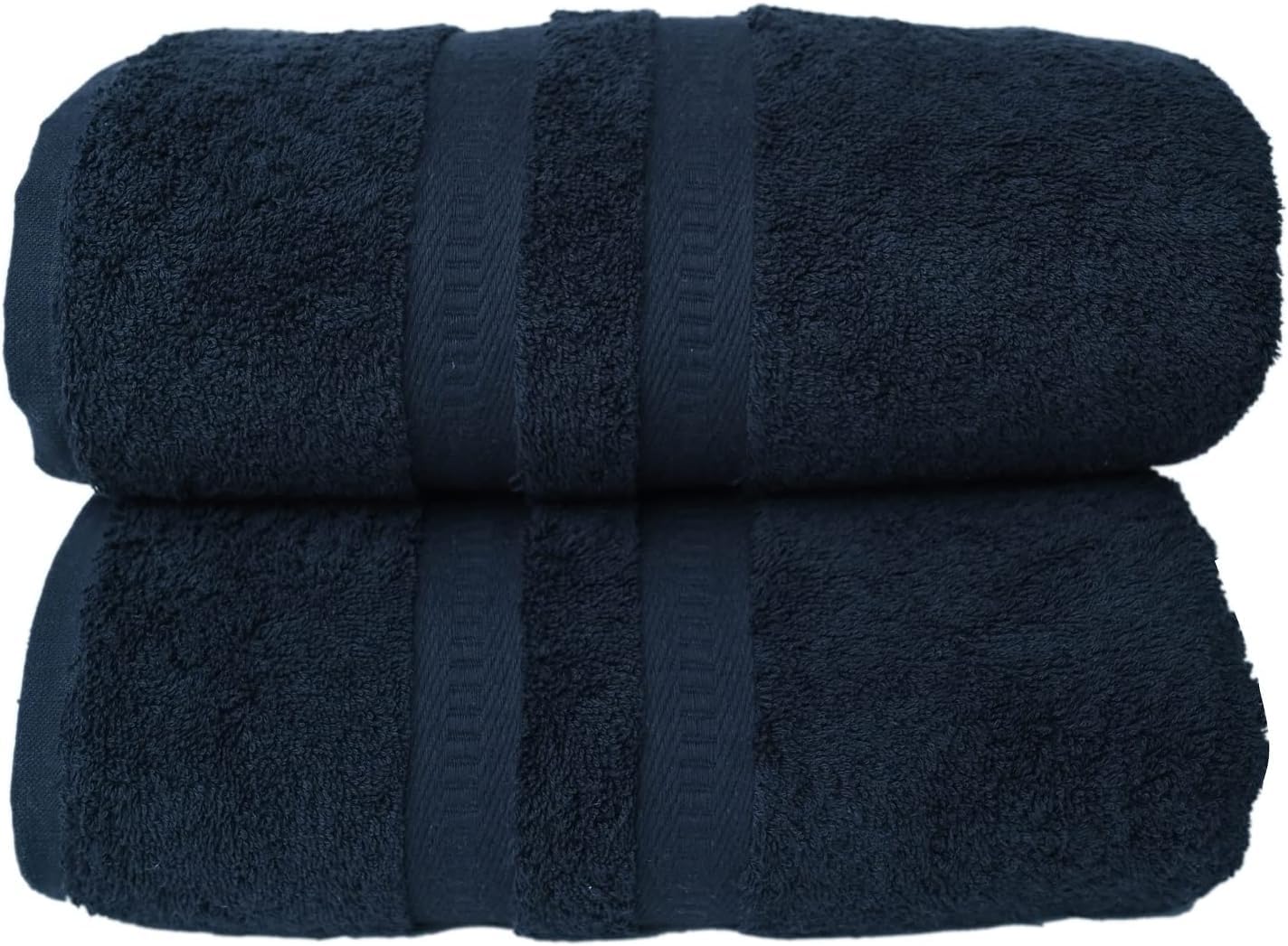 manucci EXTRA LARGE JUMBO BATH SHEETS 90 X 150CM 500GSM 100% EGYPTIAN COTTON TOWEL (black, 2)