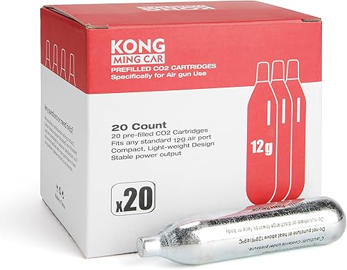 Cartuchos de CO2 de 8 gramos / 12 gramos, sin rosca, cartuchos de cilindro de CO2 de alta calidad para pistolas de paintball, pistolas de