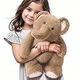 iPlay, iLearn Elephant Stuffed Animal, Soft Baby Plush Elephant Toy, Infant 18