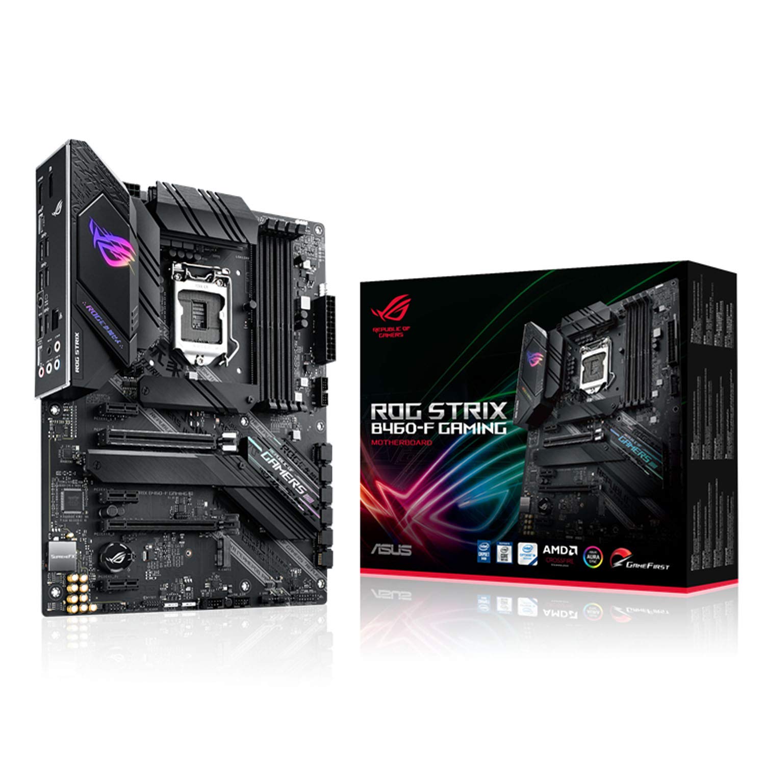 ASUS ROG STRIX B460-F GAMING マザーボード ROG STRIX B460-F GAMING | Motherboards | ROG Global
