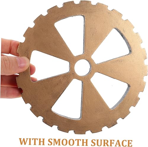 Miniatura 9 de LIFKICH 2Pcs Gear Wall Sculptures with Retro Gold Finish Creative Gear Shape Ornaments for Home Office to Install and Clean