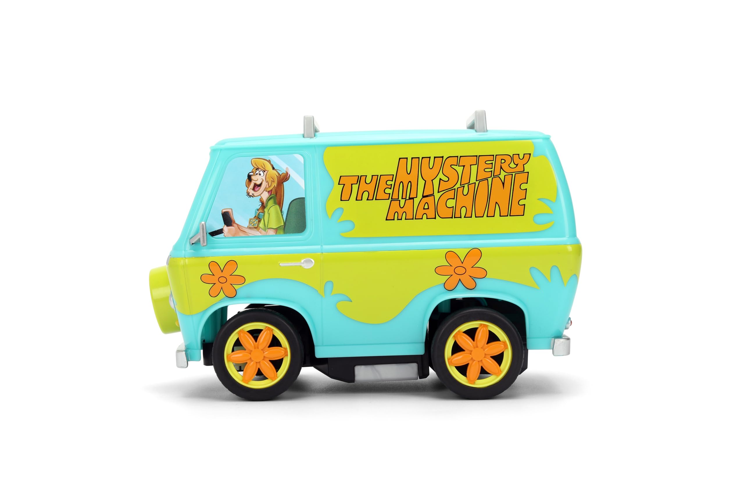 Jada Giocattoli - Scooby-Doo - Macchina misteriosa in scala 1:24 R/C - Veicolo radiocomandato - Iconico da collezione