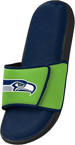 Miniatura 3 de FOCO Sandalias deportivas de espuma para ducha con logotipo de equipo de la NFL para hombre