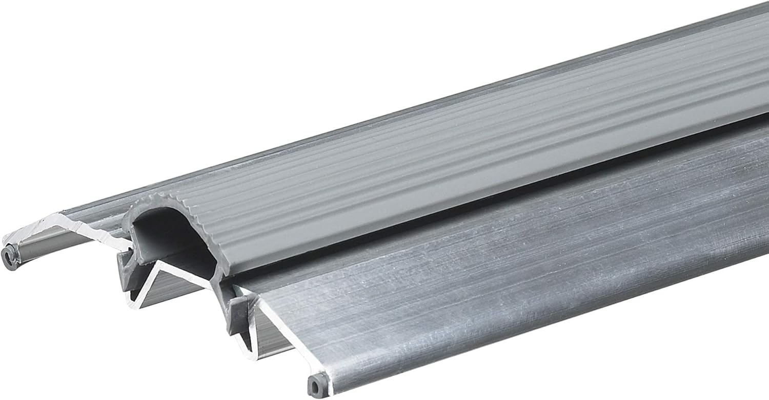 Frost King DT36/36A 3-3/4-Inch Wide Aluminum Threshold 3-3/4-Inch by 36-Inches, Silver