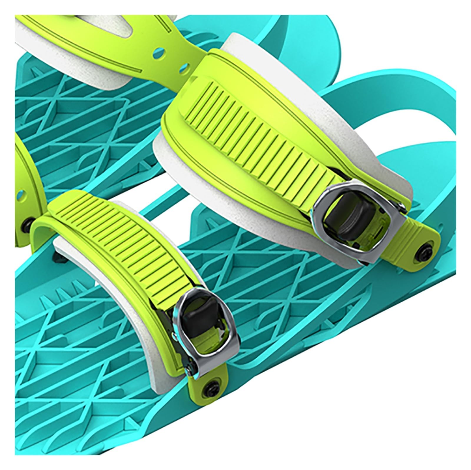 Compatibile con cinturini da snowboard Accessori for scarponi sci base in metallo e cinturino fibbia colorata(1Set A)