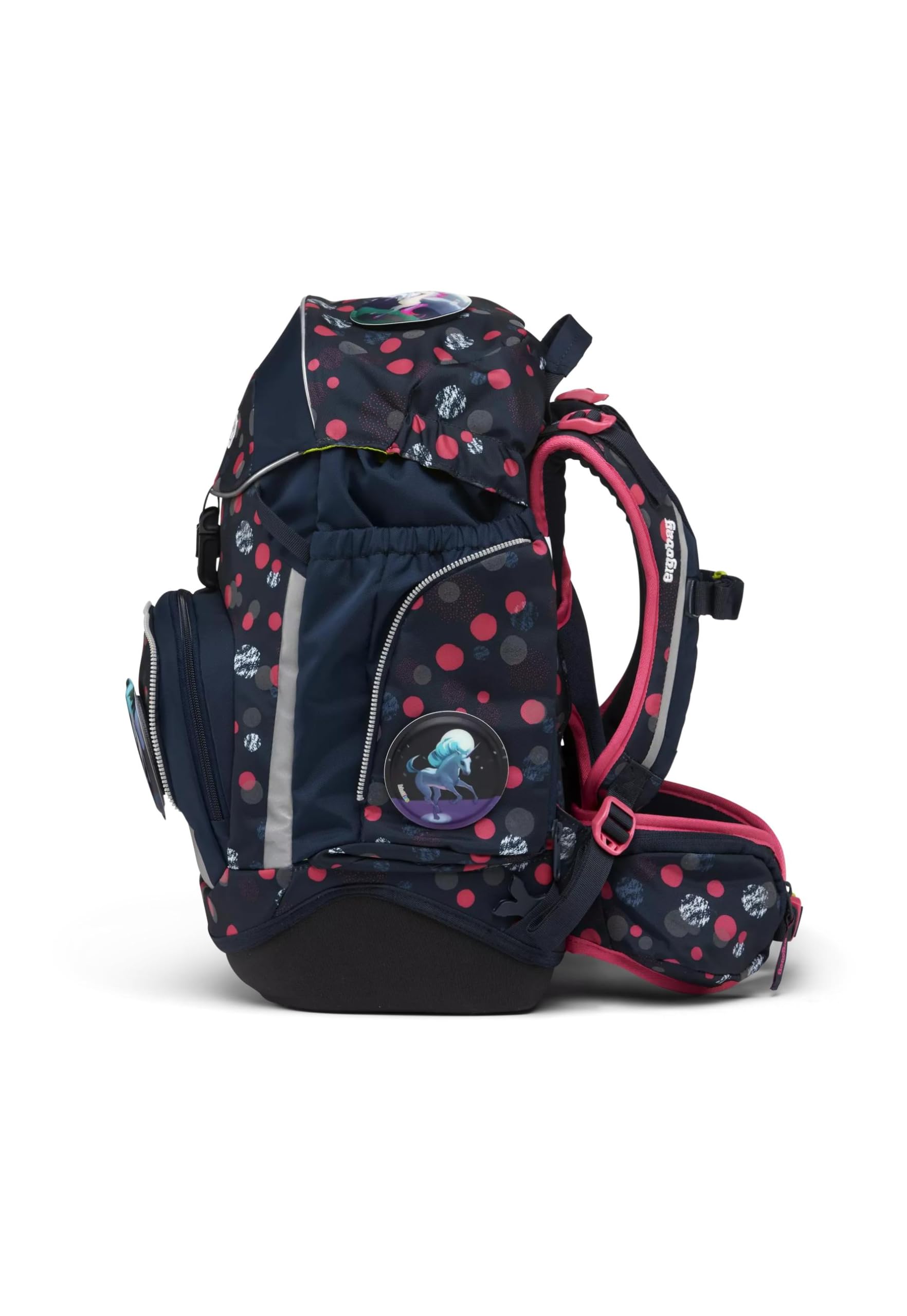 ergobag Pack Set ergonomischer Schulrucksack, Schulranzen, Vorgänger-Kollektion, flexibel 6-teilig 1.Klasse Grundschule