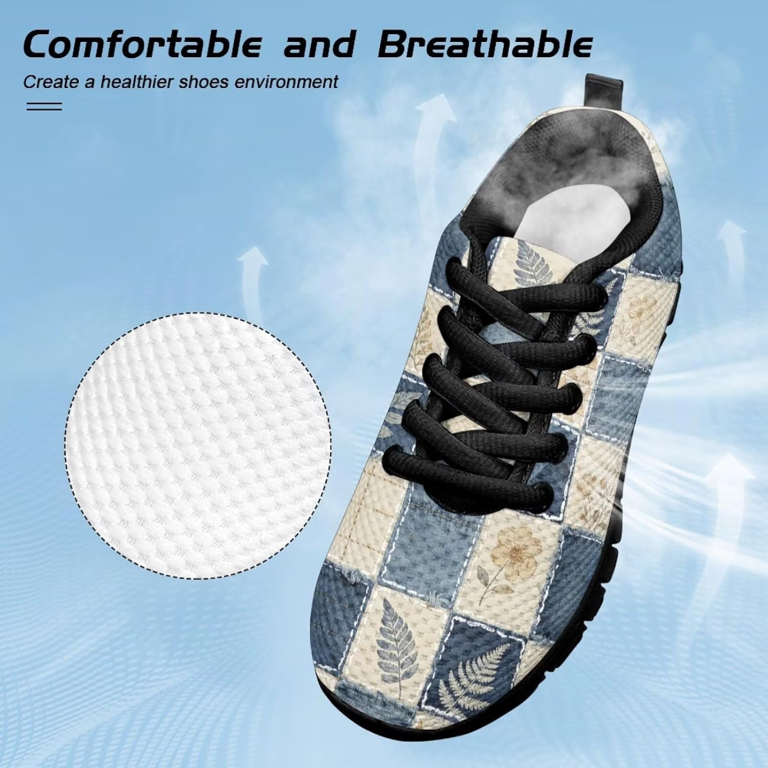 Funnydude Cool Print Boys Tennis Shoes Size 10.5-7 Kids Casual Walking Shoes Lace up Sneakers