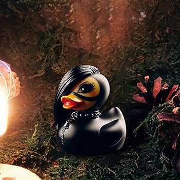 Amazon.com: YOKUSHI Whimsy Goth Duck Decor, Gothic Style Little
