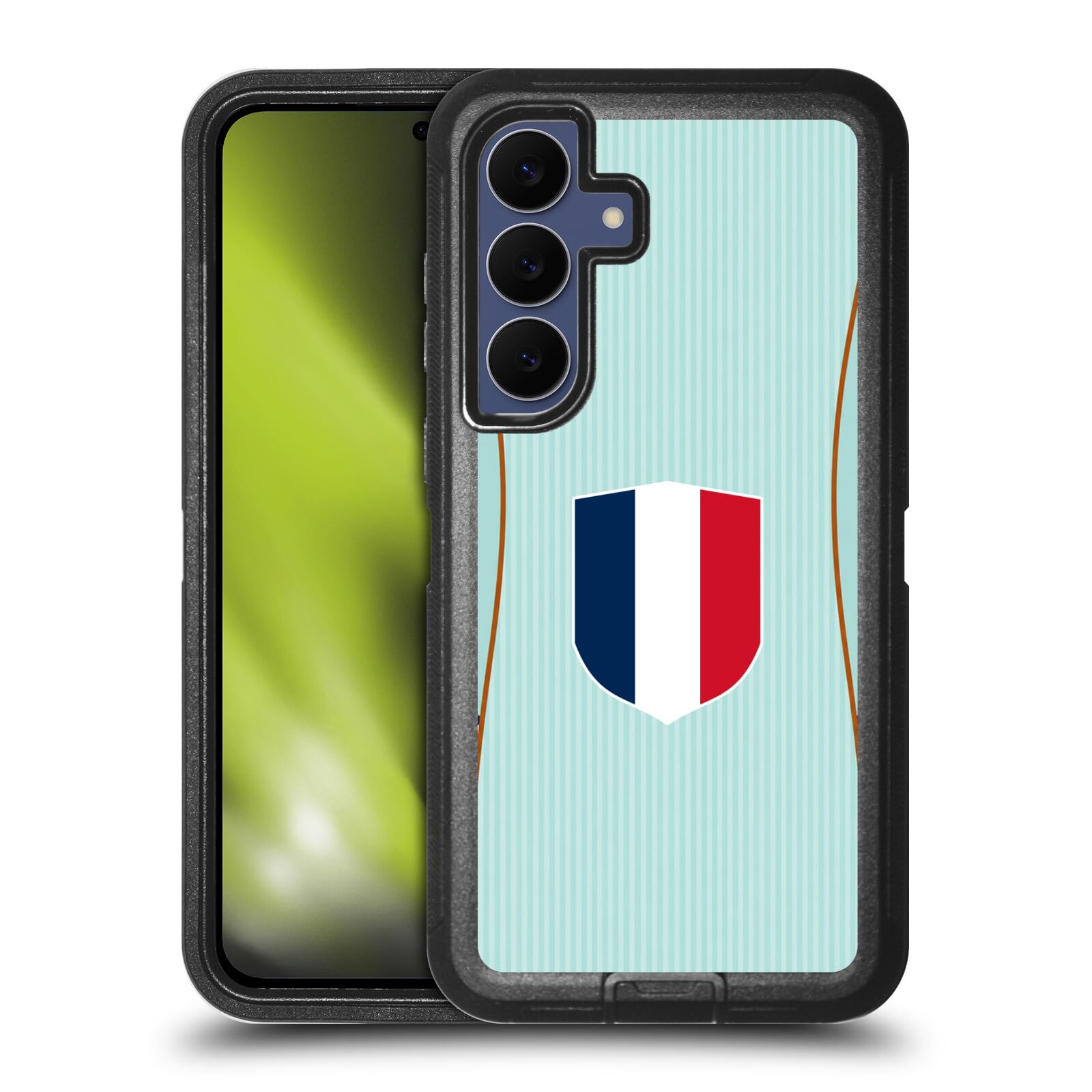 Évitez les bris d'écran avec la coque antichoc Samsung S25 FE drapeaux France - 8