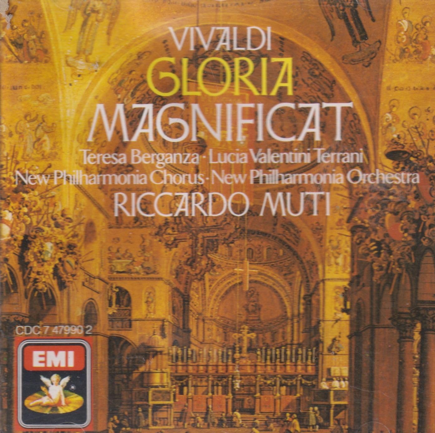 Magnificat & Gloria [Audio CD] Vivaldi; Berganza; Muti and New Philharmonia Orch