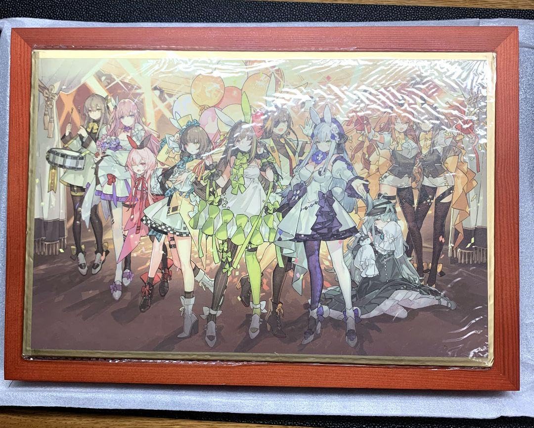 ドールズフロントオンライン　カーニバル　色紙　額縁セット　A4サイズ Amazon.co.jp: ドールズフロントライン カーニバル 色紙 フレー厶