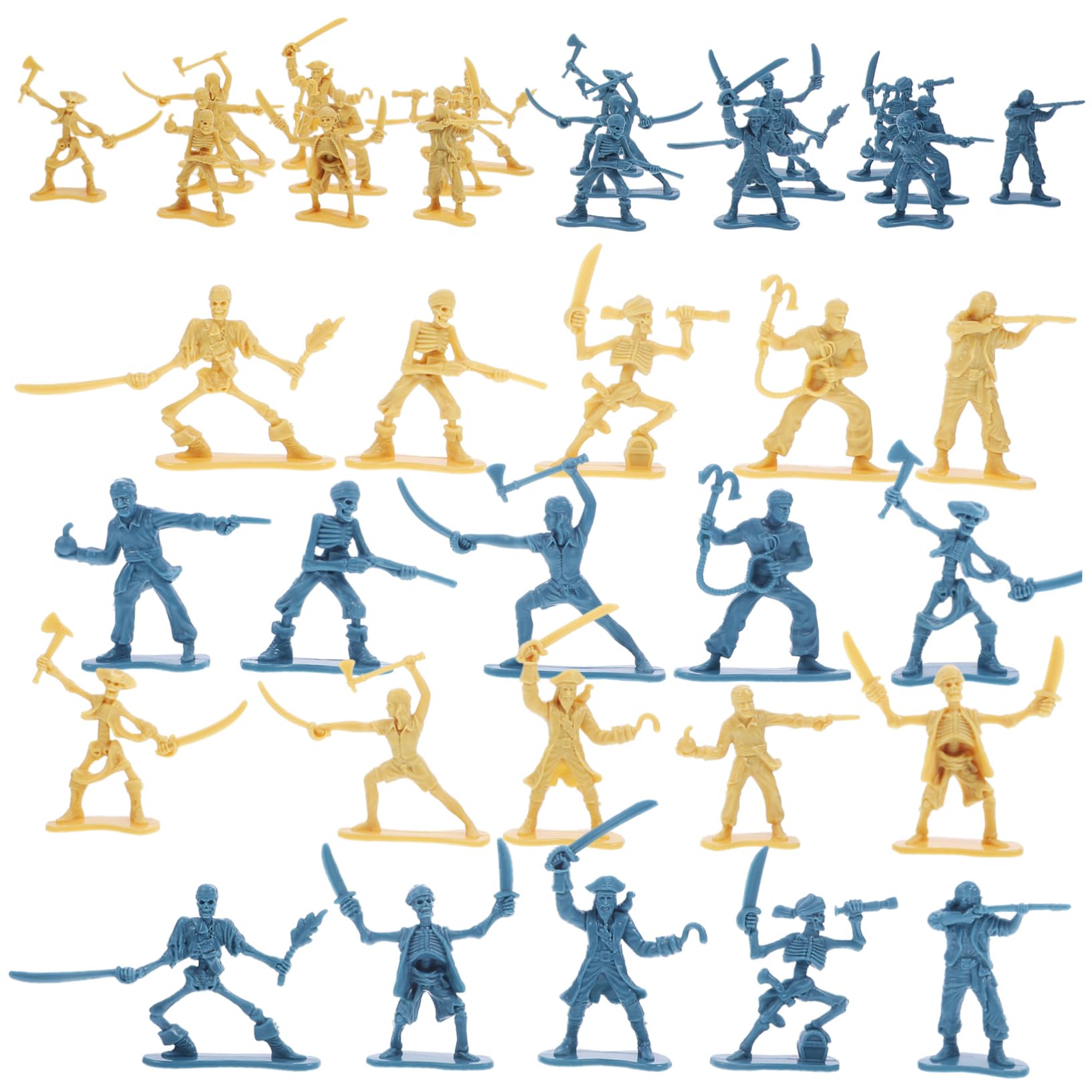 Amazon.co.jp: Garneck 100個 海賊兵士モデル プラスチック軍人セット