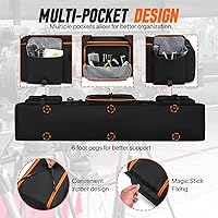 Vista 5 de Tripod Carrying Case,50 Inch Tripod Light Stand and Photography Lighting Kit Bag,Photo Studio Equipment Large Carrying Bag with Removable