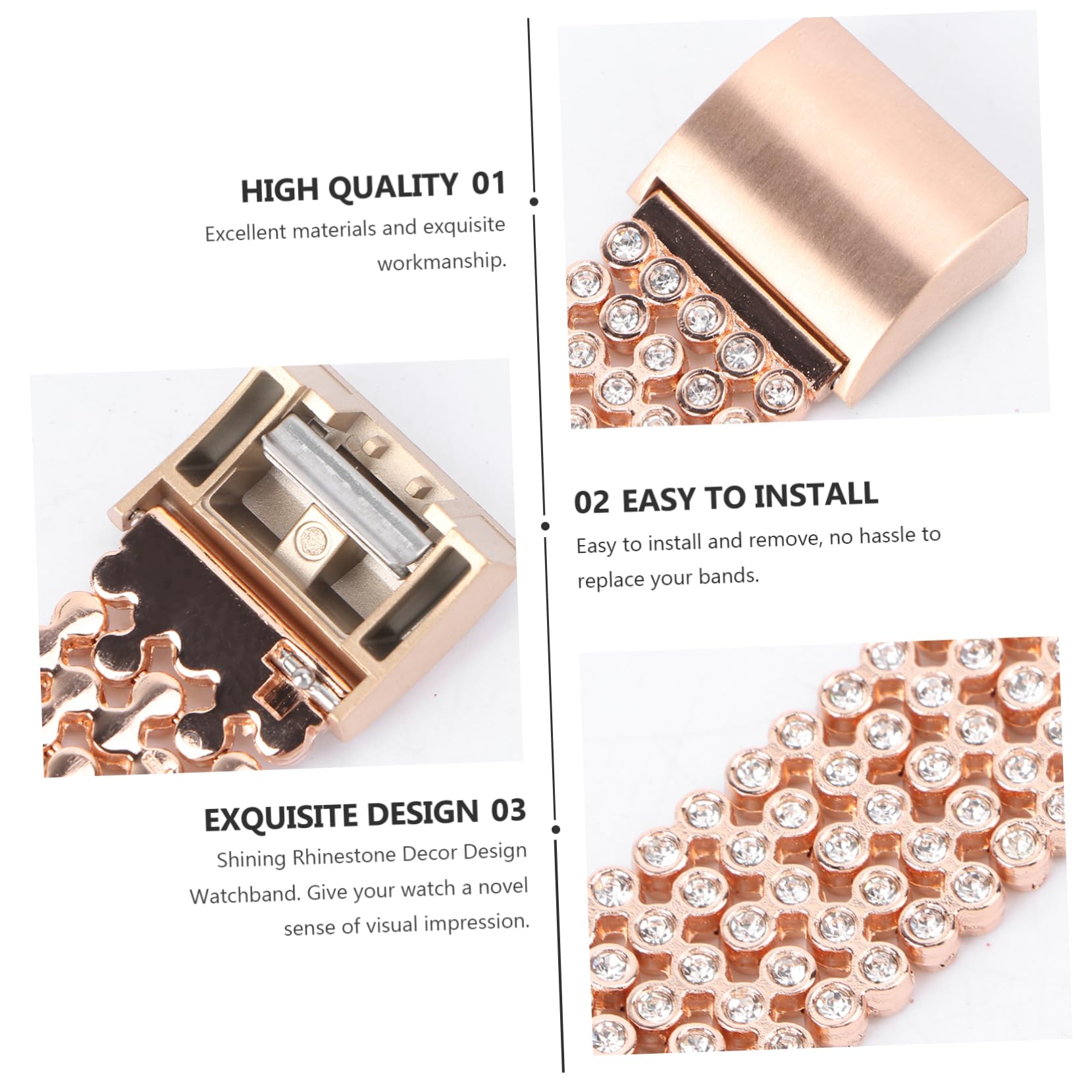 Hemobllo 2 Pièces Charge 2 Bandes Hommes Montres Charge 2 Bracelets De Montre Hommes Bracelets En Métal Accessoires Pour Hommes Pour Hommes Bracelet De e Intelligente