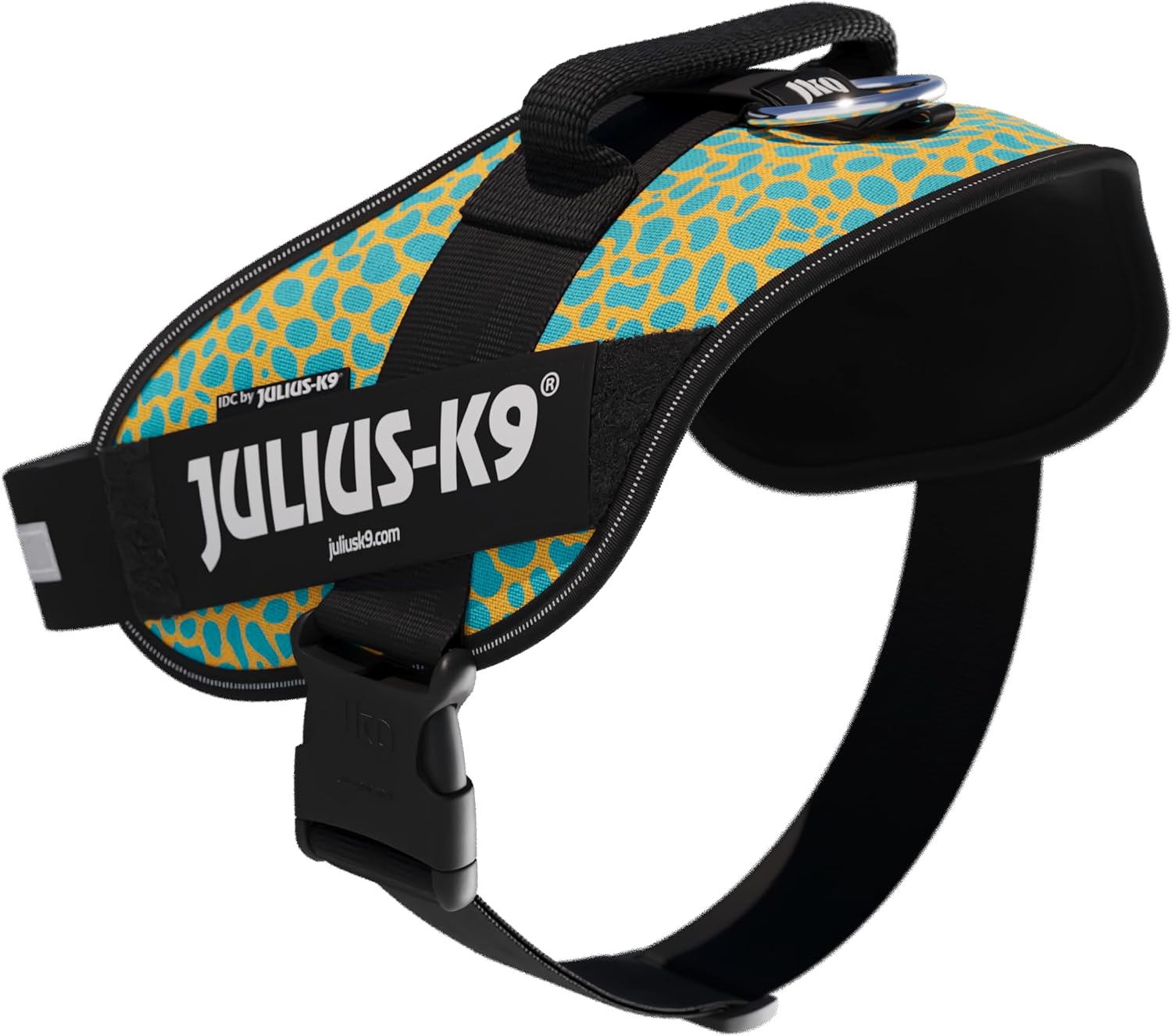 Julius-K9, 24IDCK9-LPRD-XL, IDC Powerharness, Dog Harness, Size: Extra Large, Leopard (XL)