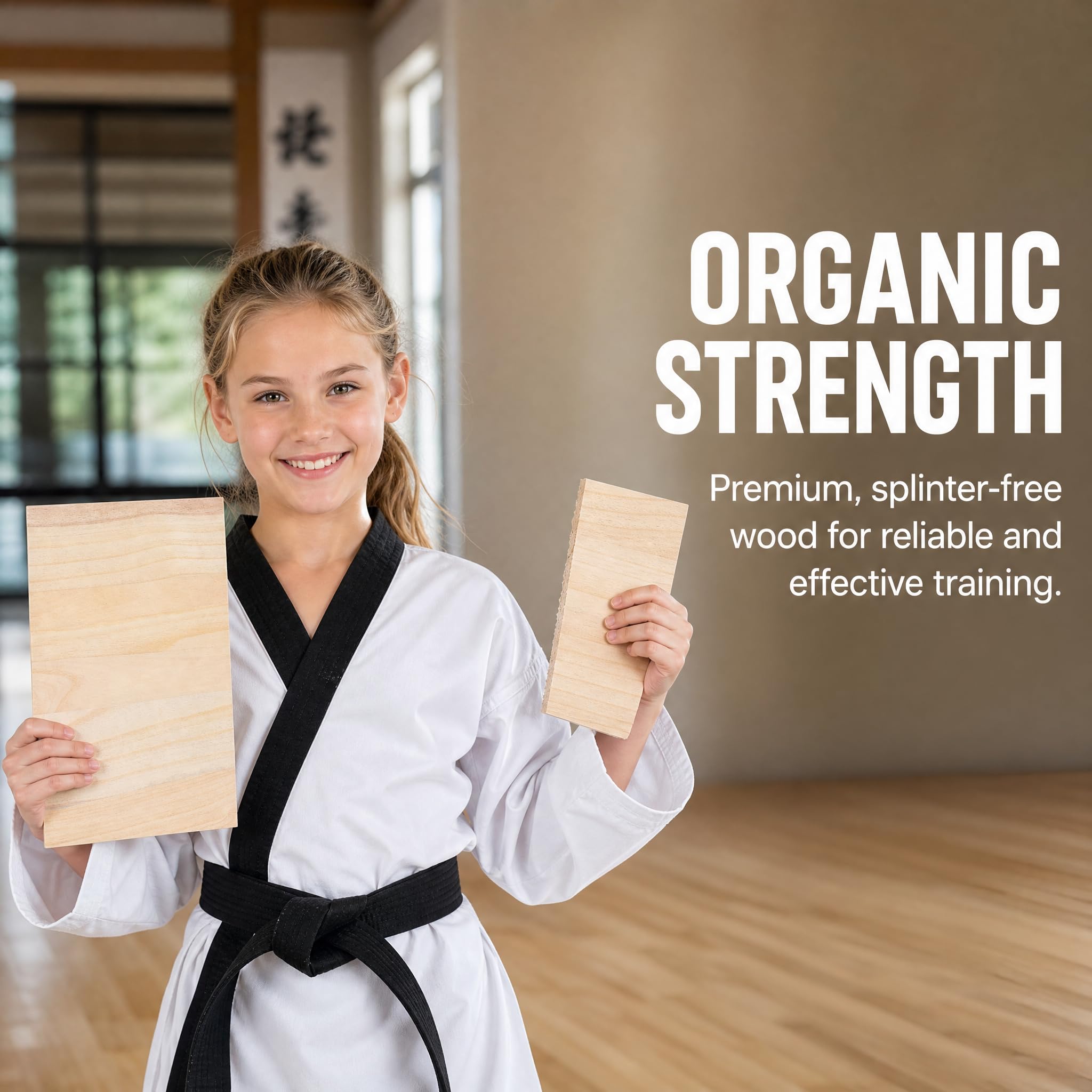Veemoon 20 fogli di legno per pausa taekwondo, arti marziali, karate, boxe, allenamento, 0,3 cm, 0,6 cm