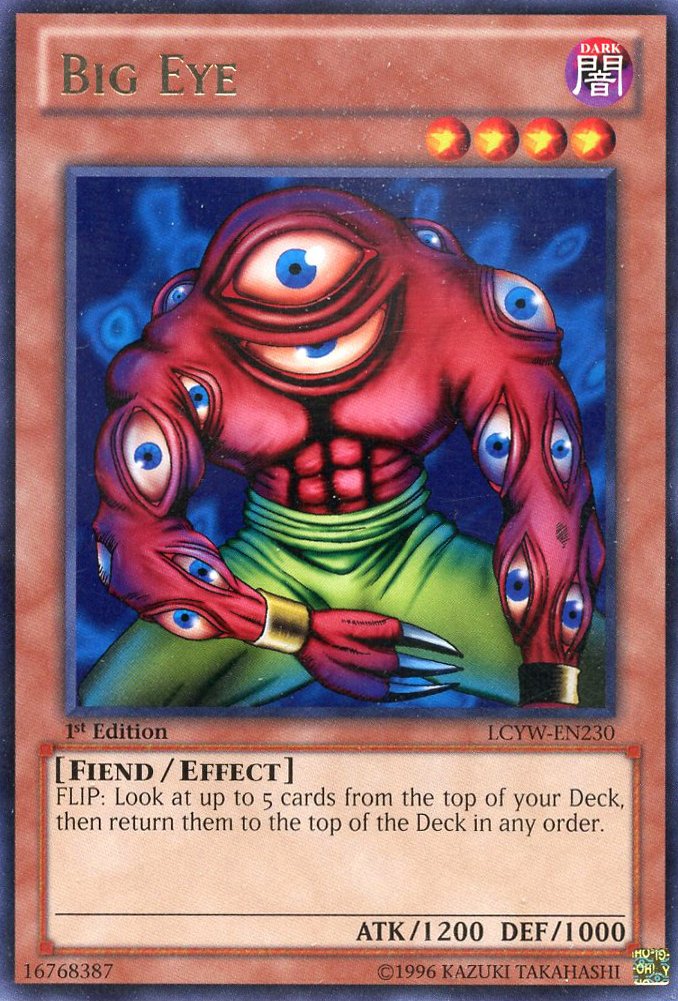YU-GI-OH! - Big Eye (LCYW-EN230) - Legendary Collection 3: Yugi's World - 1st Edition
