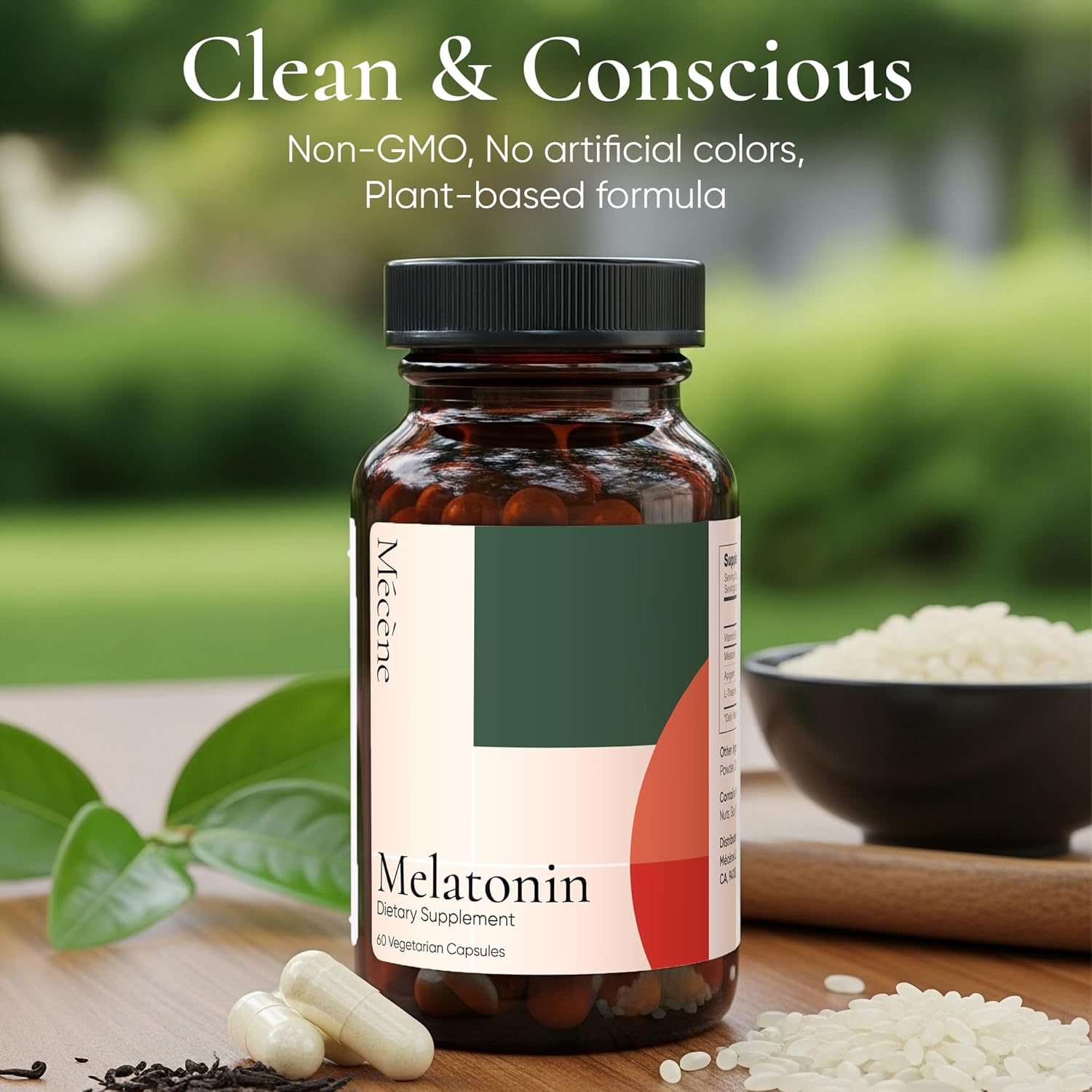 High Dose Melatonin: 30mg with L-Theanine + B6 + Apigenin - 60 Vegetarian Capsules