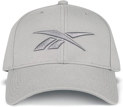 Reebok Sombrero de béisbol Vector Snapback Seis paneles Casual Todos los días Protección solar Ligero Transpirable
