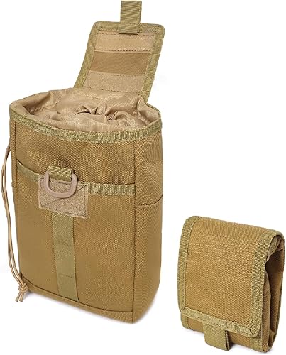 Miniatura 8 de JEELAD Molle Pouches - Bolsas tácticas EDC bolsa de herramientas para colgar en la cintura, bolsa de accesorios de transporte militar, bolsa de