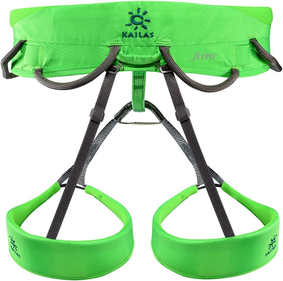 KAILAS Airo Climbing Harness Waist Harness Lightweight Padded for Rocking Climbing Alpinism Zipline Rappelling Hunting Tree Climbing Rescue : Sports & Outdoors